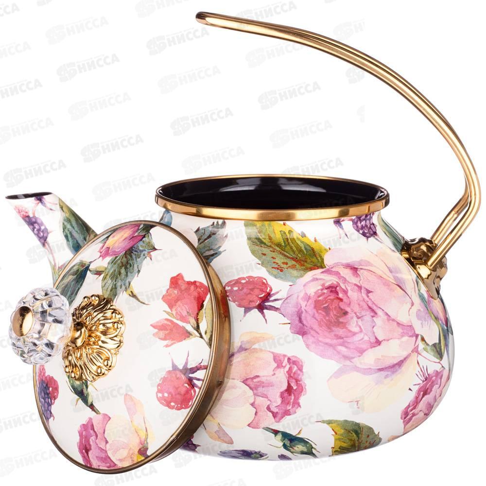 Чайник Agness эмаль Винтаж 2,2л индукция 950-026