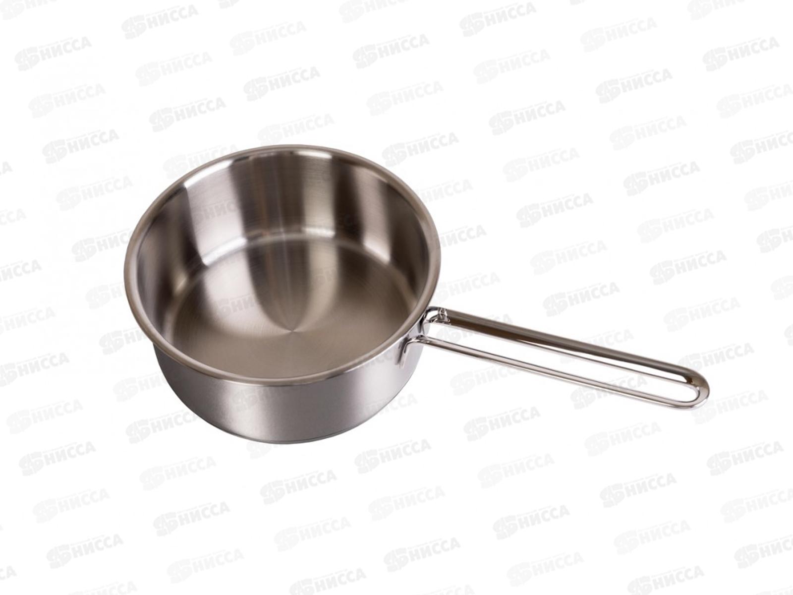 Ковш 1,2л &quotSAFIA&quot д.16см со стеклянной  крышкой, SF-LDL1216G