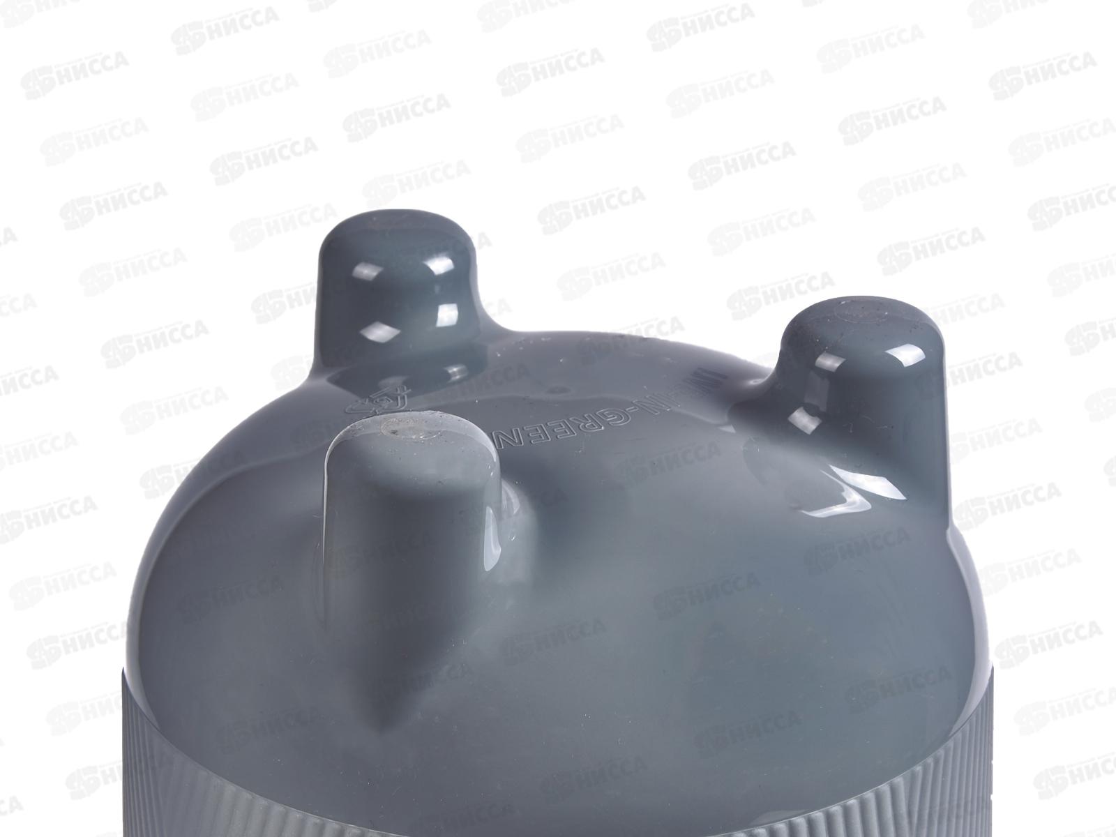 Горшок для цветов Фита 4,3л Серый муссон (с вкладкой) д.19  *8