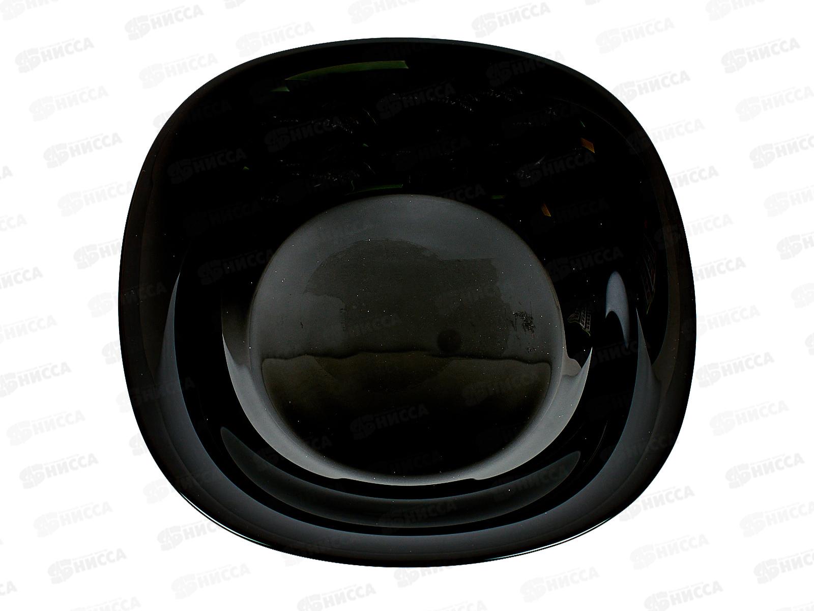 Тарелка суповая Карин черный 21см L9818