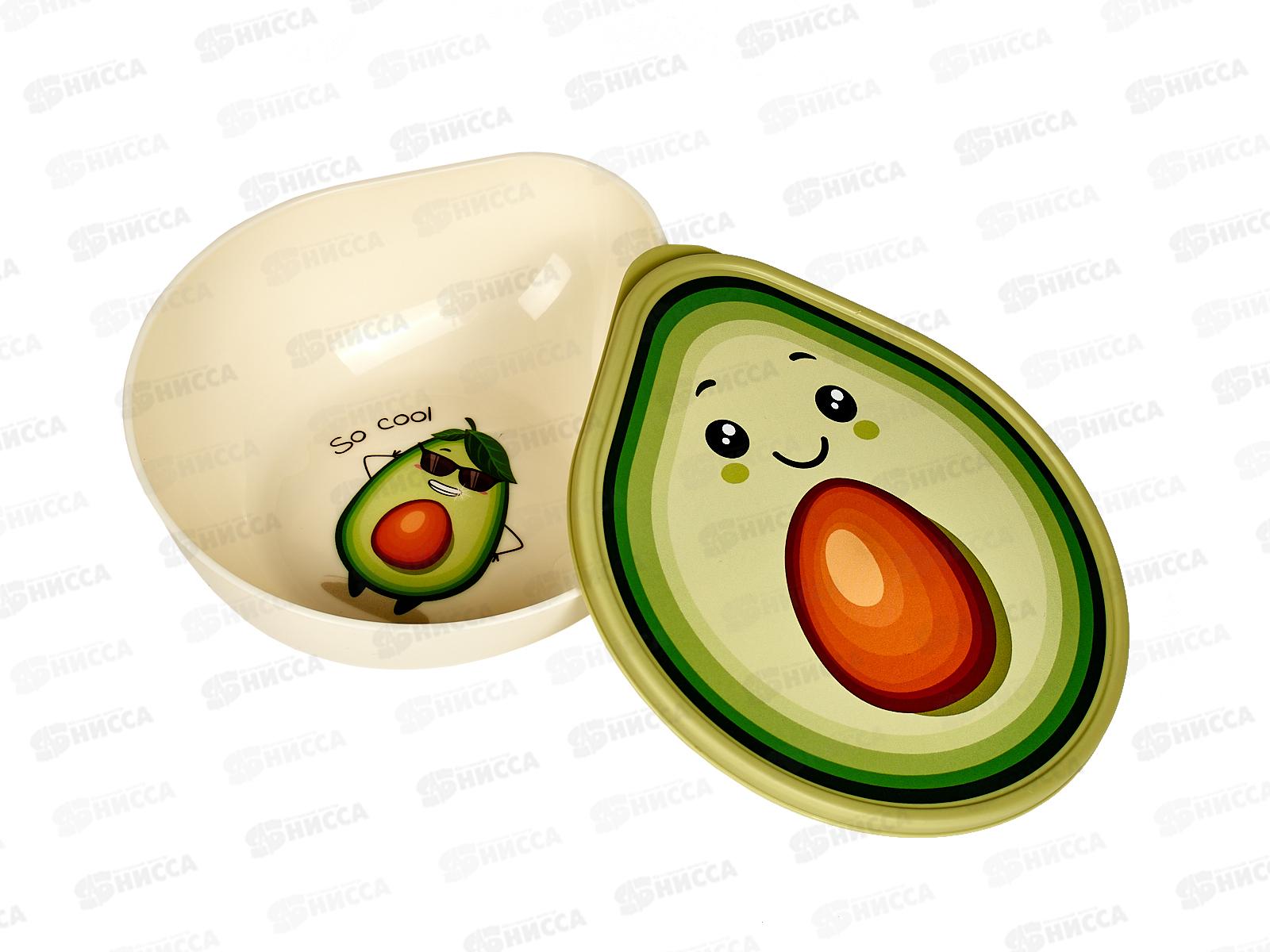 Контейнер для продуктов 0,4л с декором светло-бежевый 221155525/01 *18