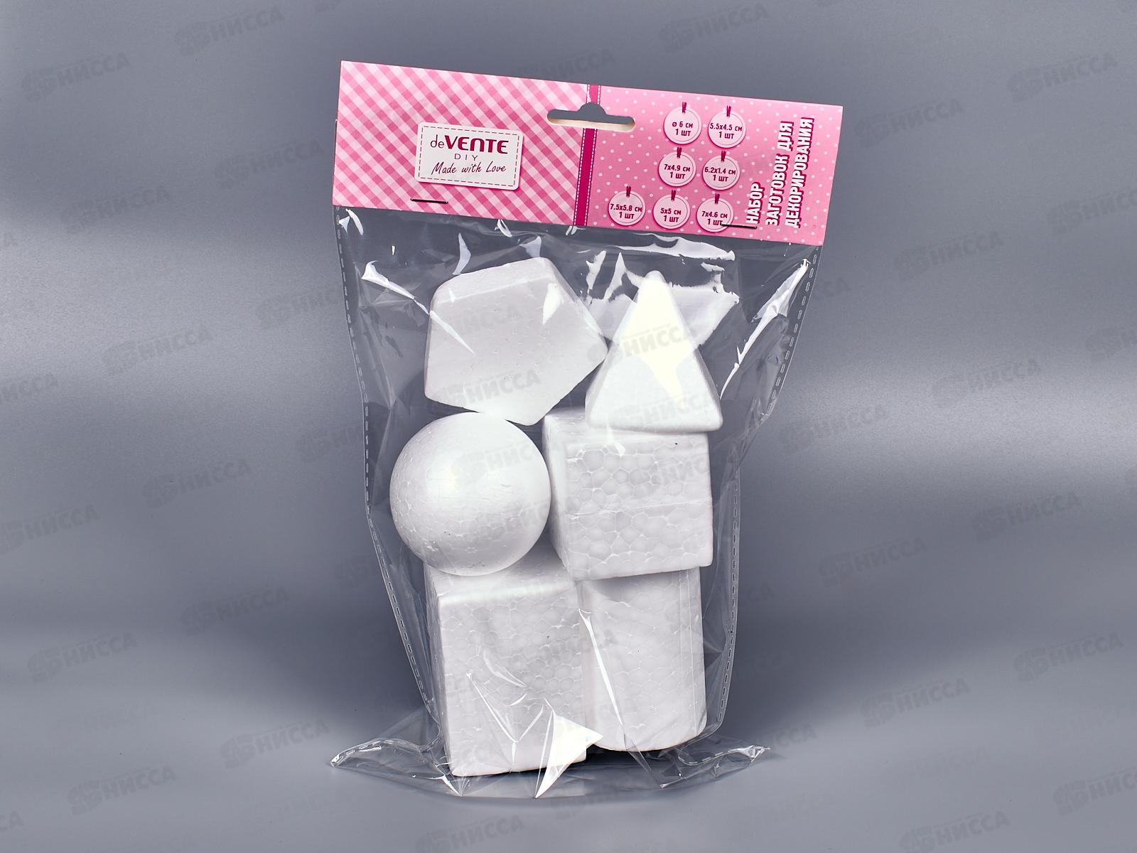 Набор заготовок д/декор. deVNTE Геометр.фигуры, 8003931