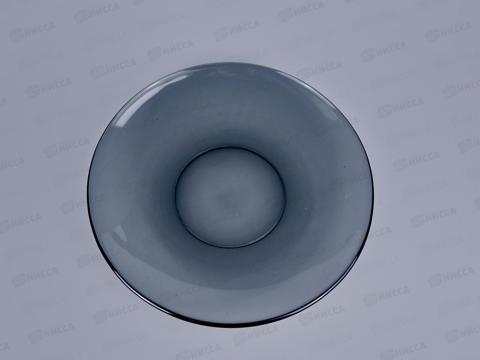 Тарелка &quotBASILICO&quotlava grey дым d-170mm 62542 десертная *6