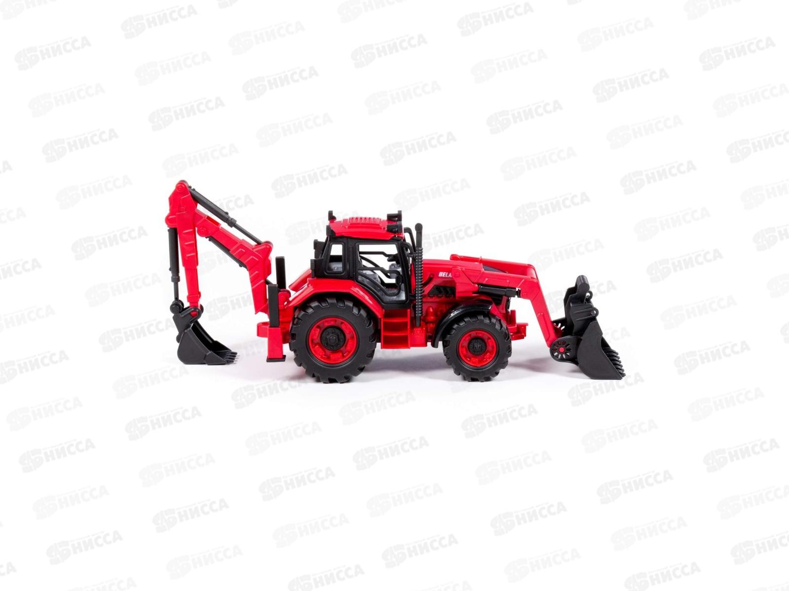 Трактор BELARUS с экскаватором и погрузчиком, 91857  *8