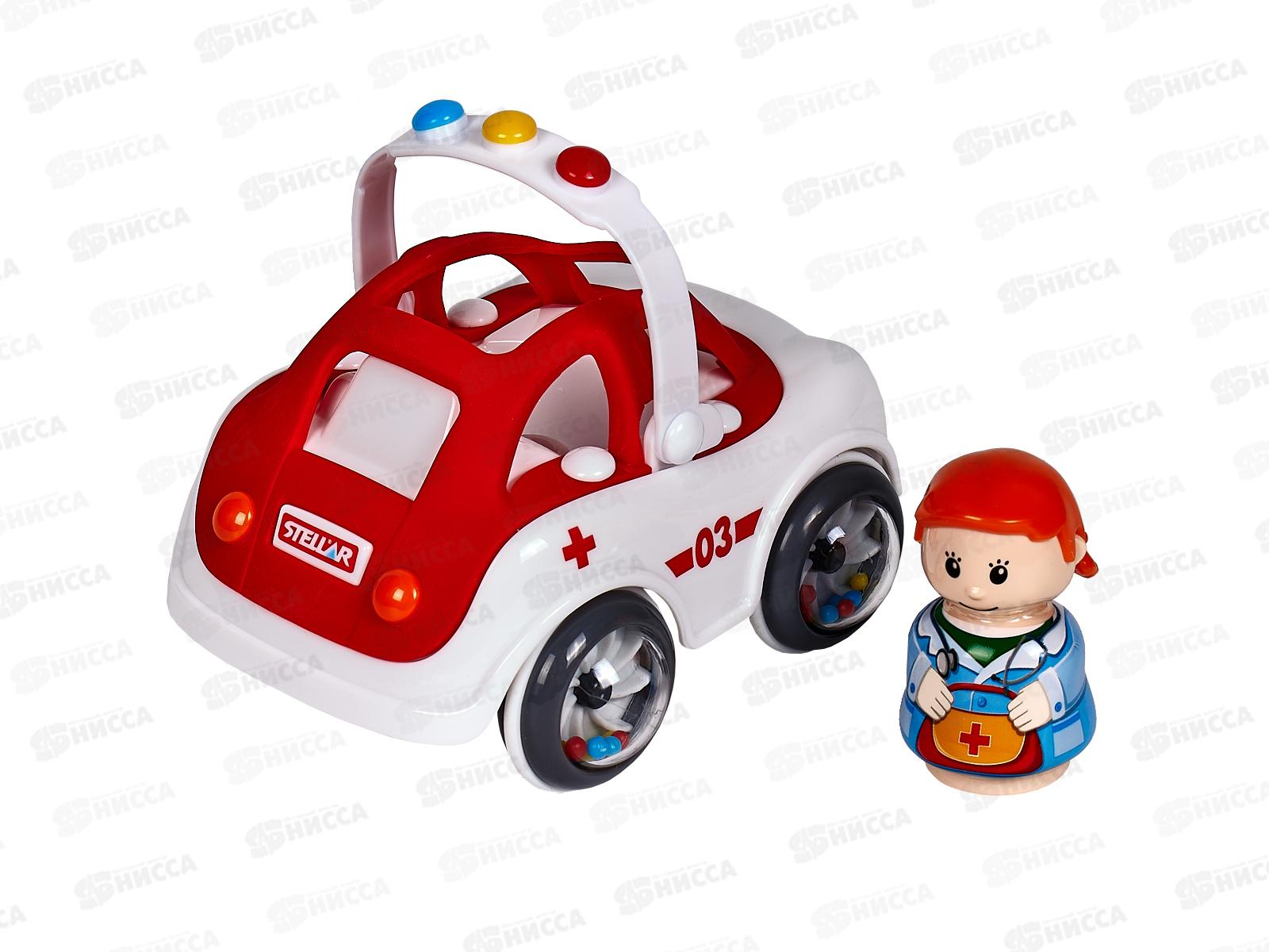 Машинка &quotБусинка. Скорая&quot 01992  *12