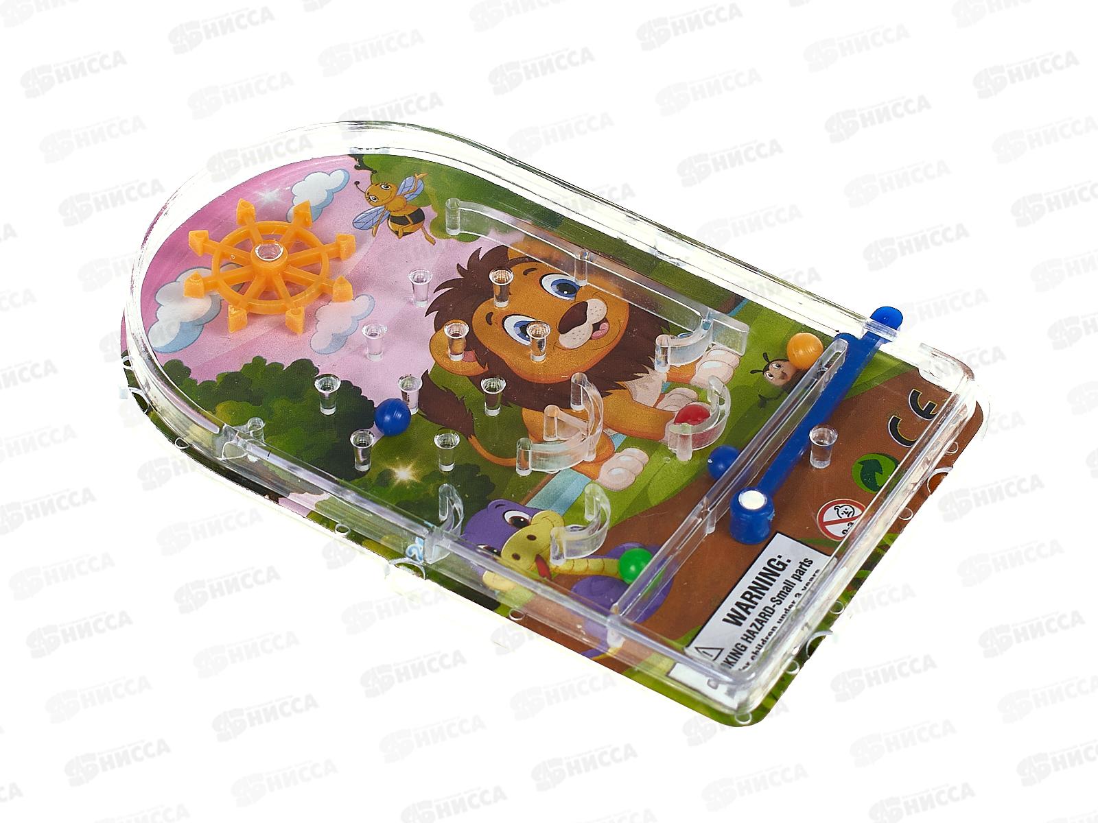 Пинбол малый Фауна, 4 вида, в пакете, 45837