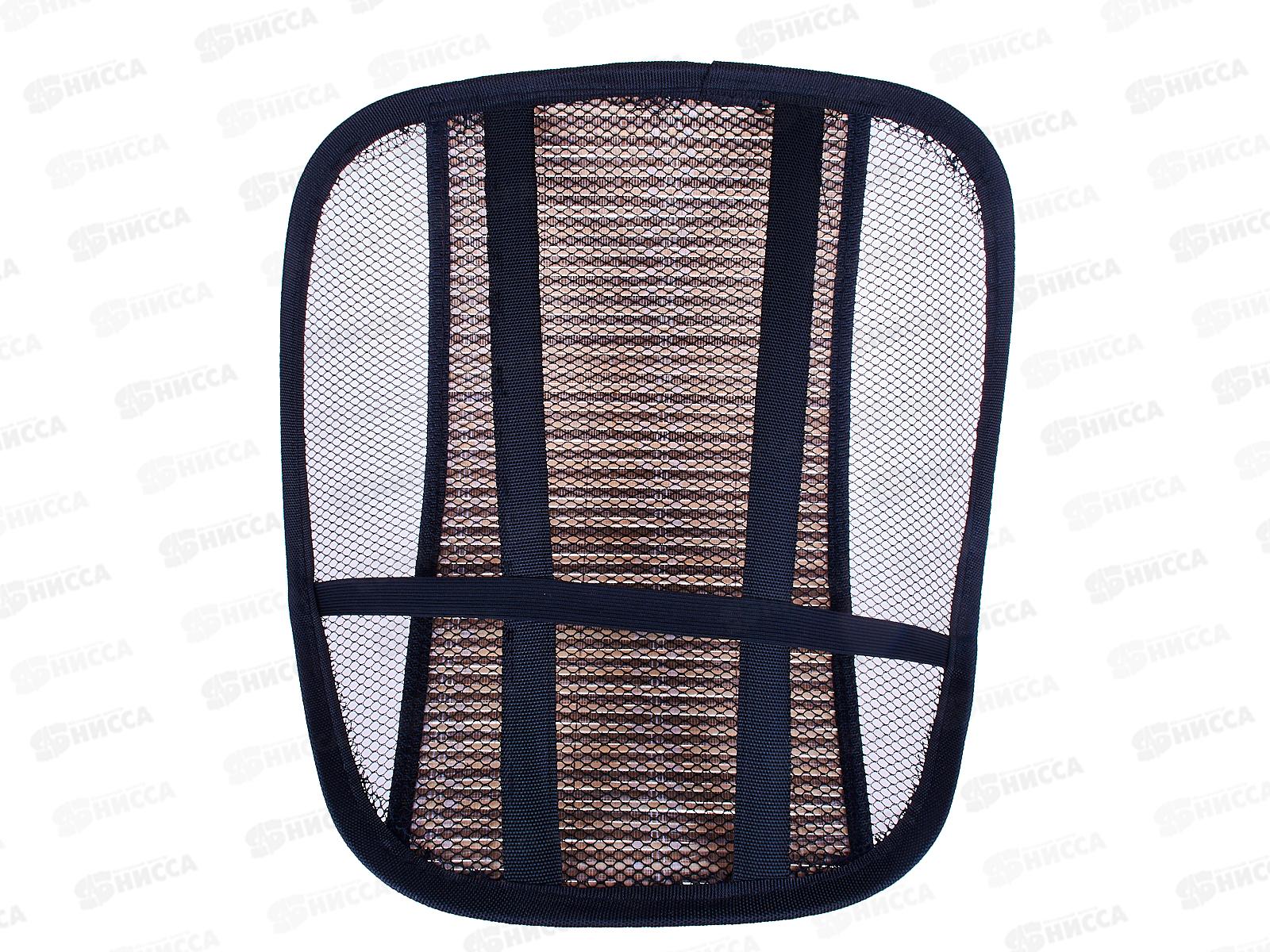 Поддержка под спину анатомическая массажная SKYWAY Support-02 полиэстер/бамбук черно/бежевый, S10201002