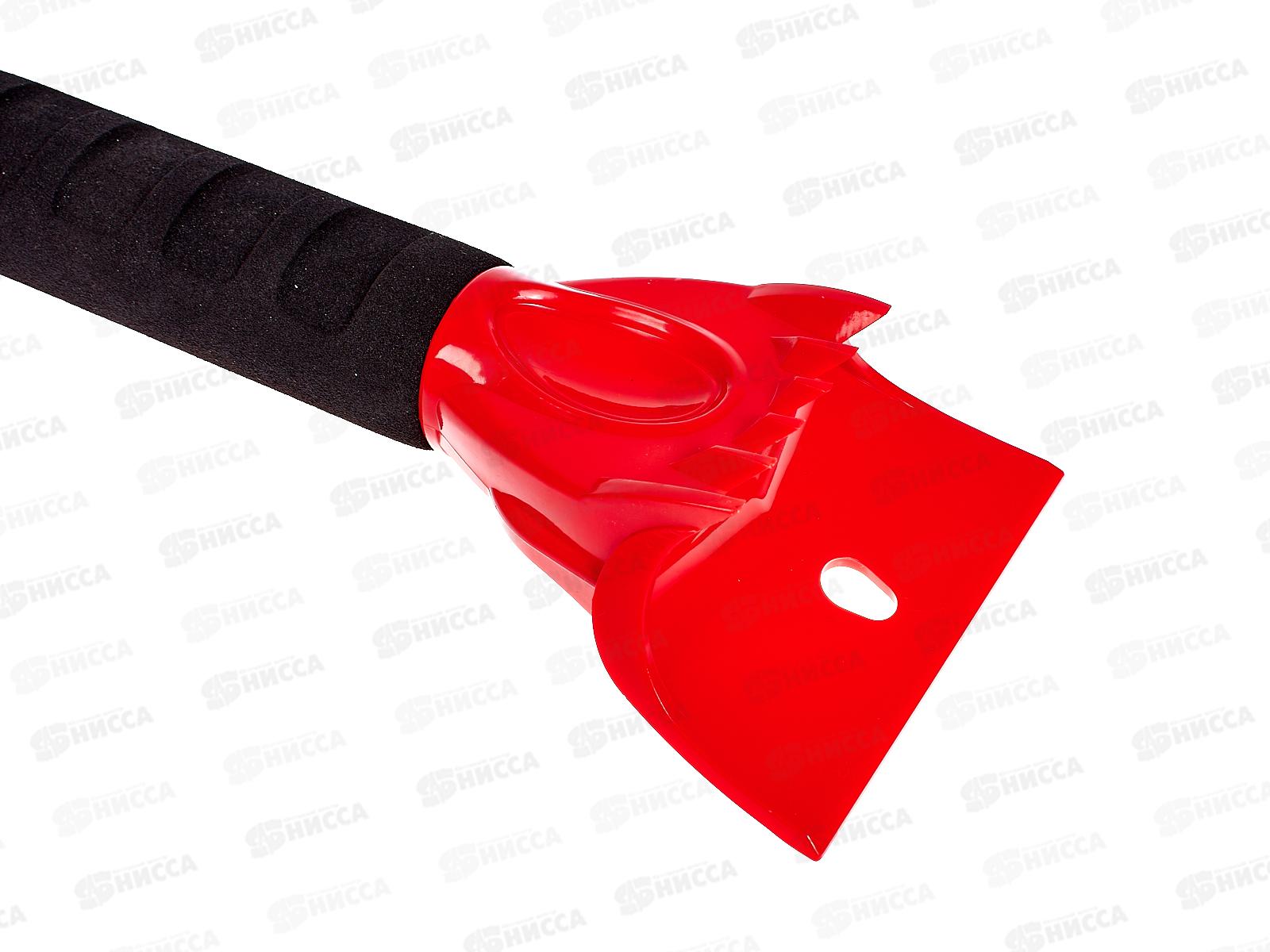 Щетка от снега со скребком 61 см SKYWAY с поворотным механизмом (двойной скребок), S07801017  *12