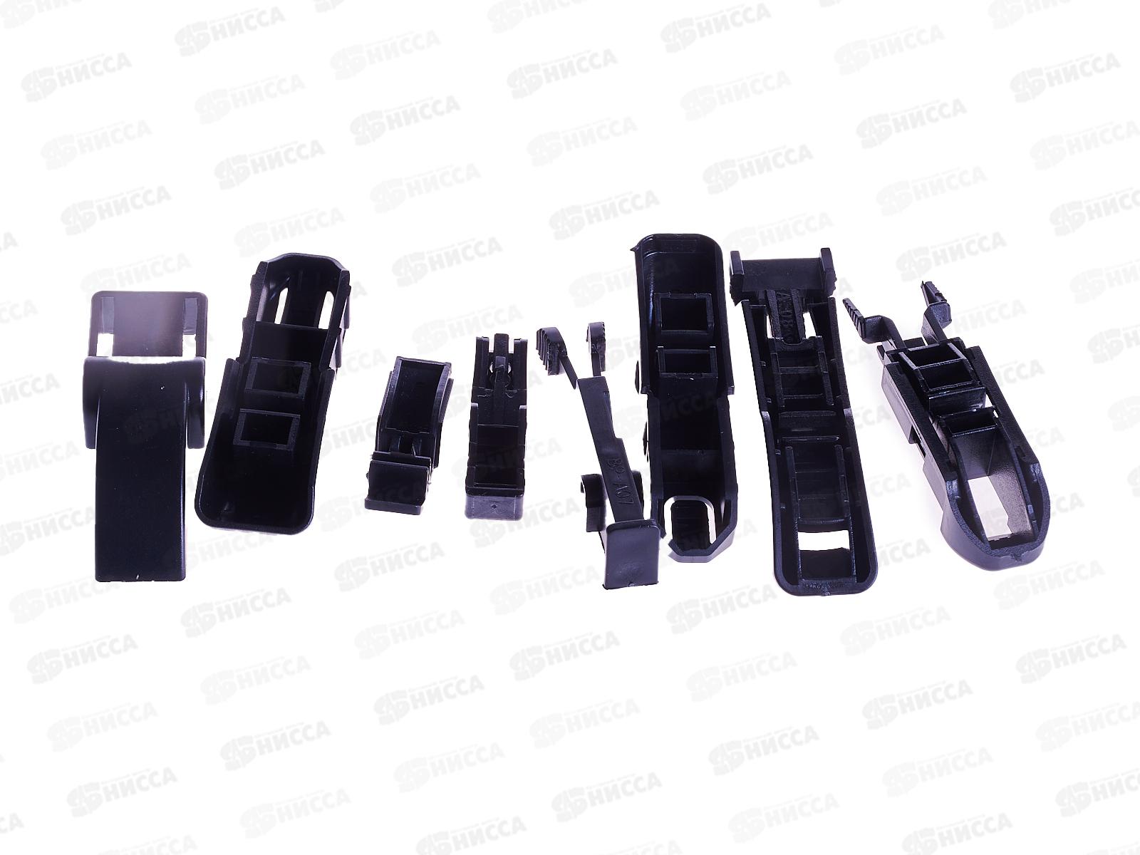 Щетка стеклоочистителя бескаркасная SKYWAY Стандарт 9 адаптеров 38см/15&quot, S02701059