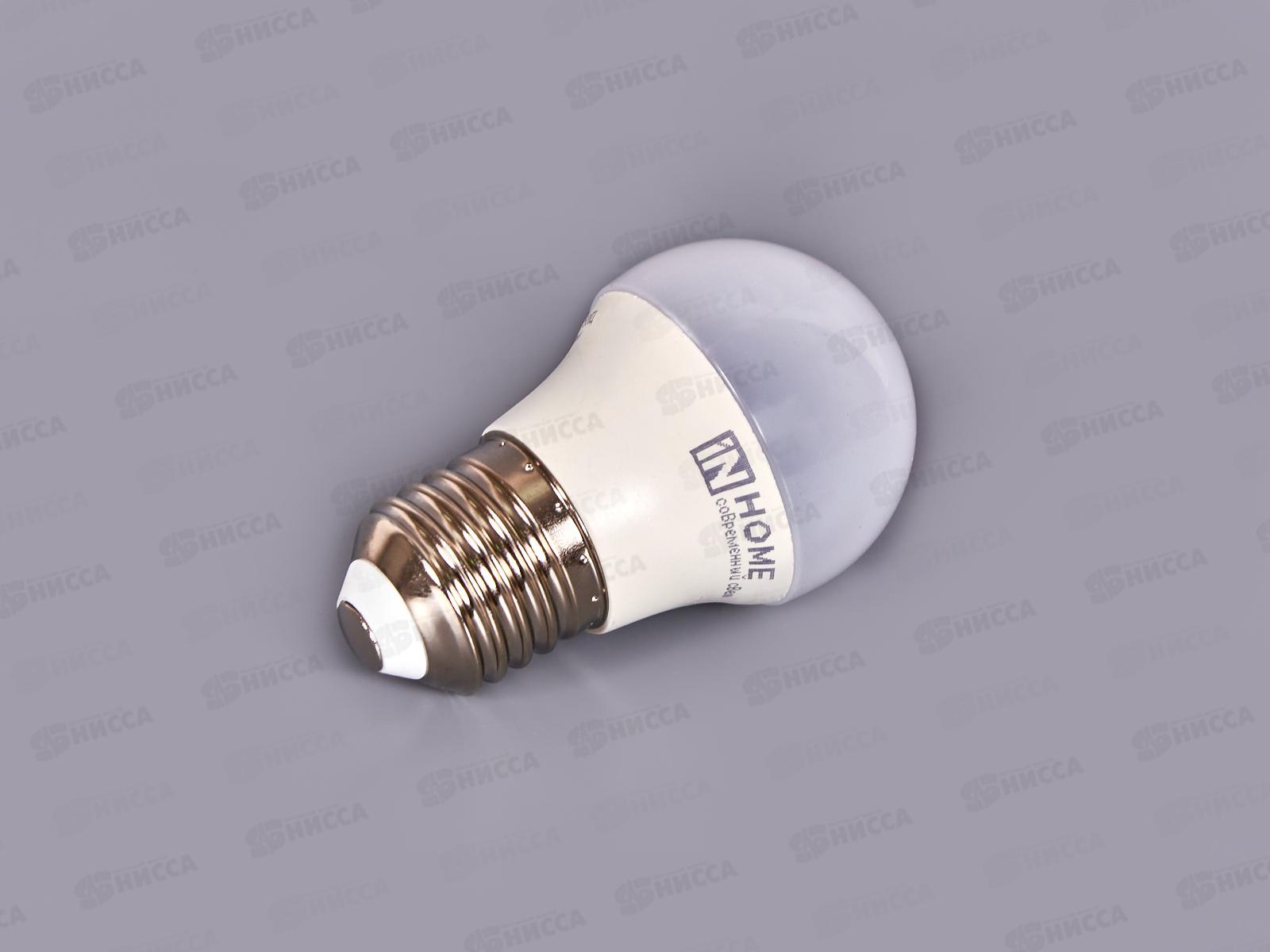 Лампа светодиодная IN HOME LED-ШАР-VC 11Вт E27 6500К 1050Лм *100