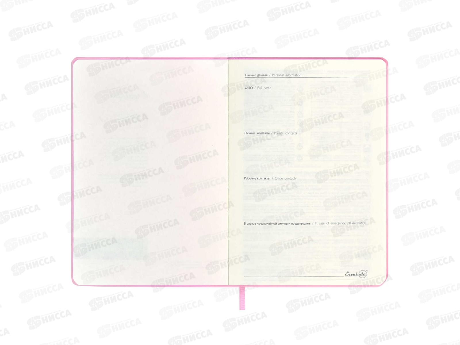 Ежедневник ФЕН А6+ 120л.Escalada,by VladKravchu.Анютины глазки,60776*14