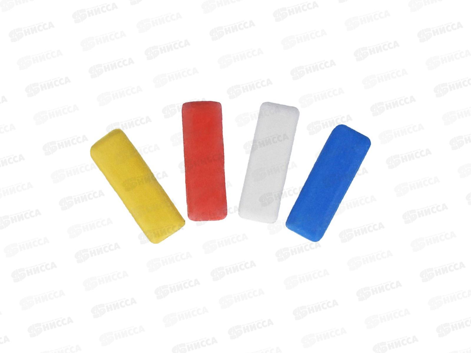 Мел портновский восковой &quotGamma&quot ТС-040 4шт ассорти в блистере