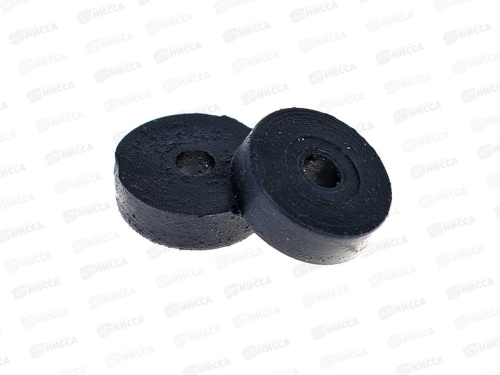 Прокладка резиновая &quotтаблетка&quot для кранбуксы (имп), 100шт, 2-0042