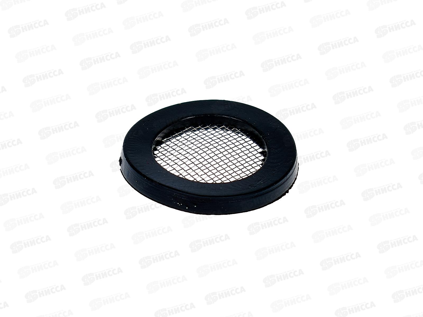 Прокладка резиновая 3/4&quot с нержавеющей сеткой, 100шт, 2-0106