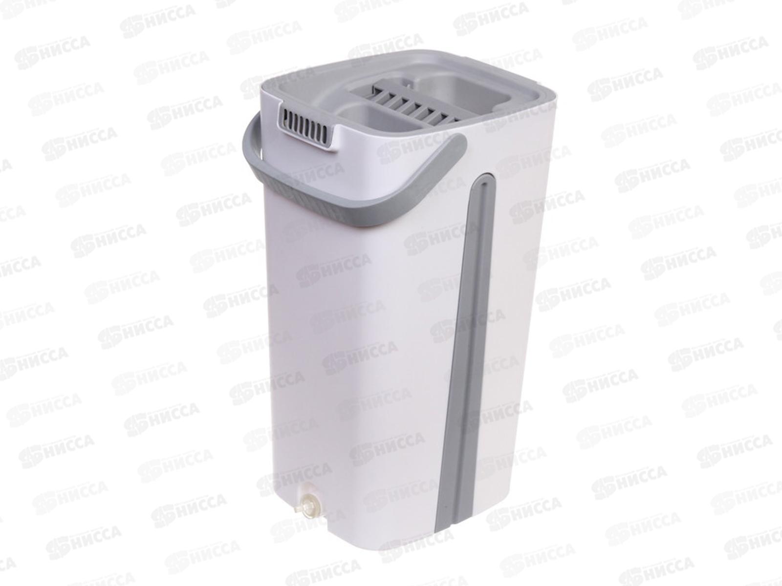 Набор для уборки &quotСелфи&quot ведро с отжимом, швабра, 2 насадки 923-156