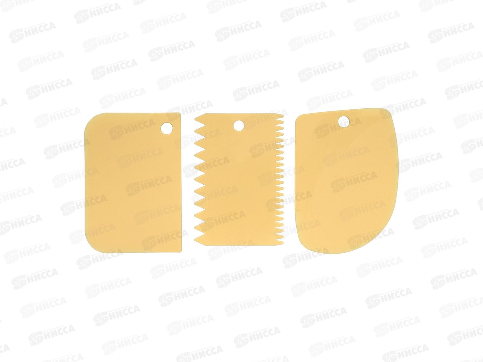 Набор кулинарных шпателей пластиковый, 3шт, 17341, Marmiton *24