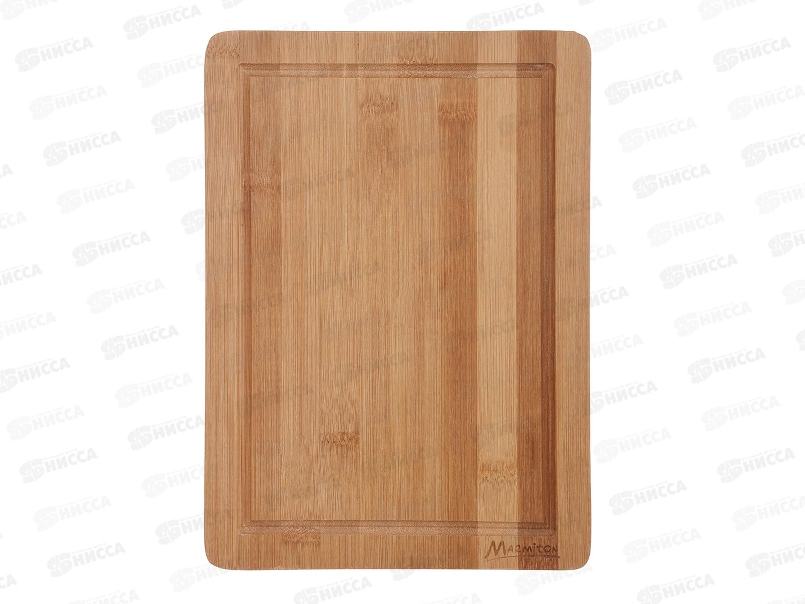 Доска разделочная бамбуковая 28*20*1,5см, 17134 Marmiton  *15