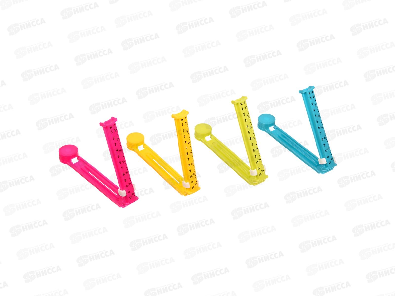 Зажим для пакетов с датами, 4шт, 10,5см, 16150, Marmiton  *48