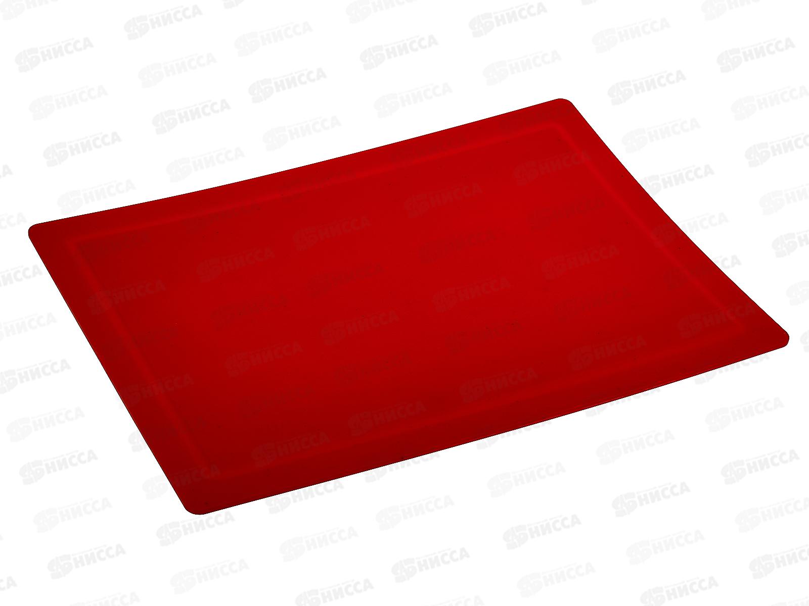 Доска разделочная TimA большая 360*250 (полиуретан) бордо, ДРГ-3625