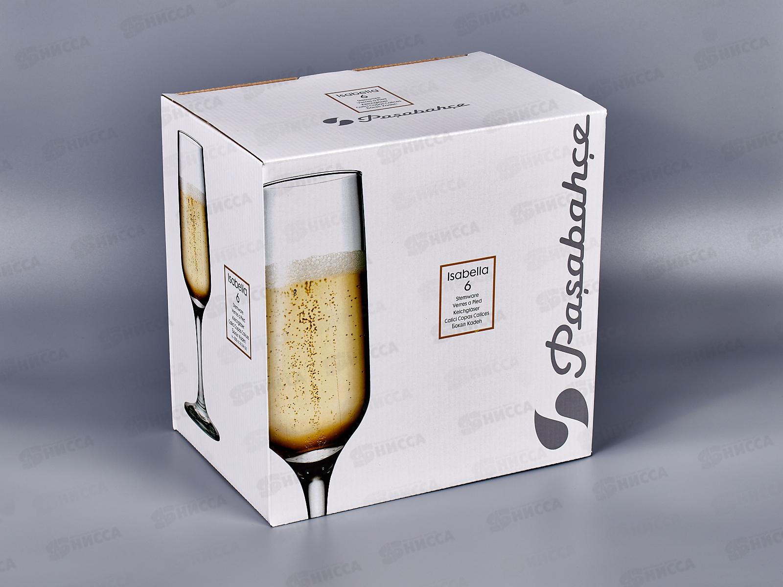 Набор бокалов Изабелла 200мл 6шт 440270B *4