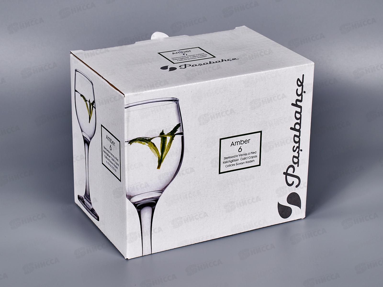 Набор бокалов Амбер 74мл 6шт 440286В *8