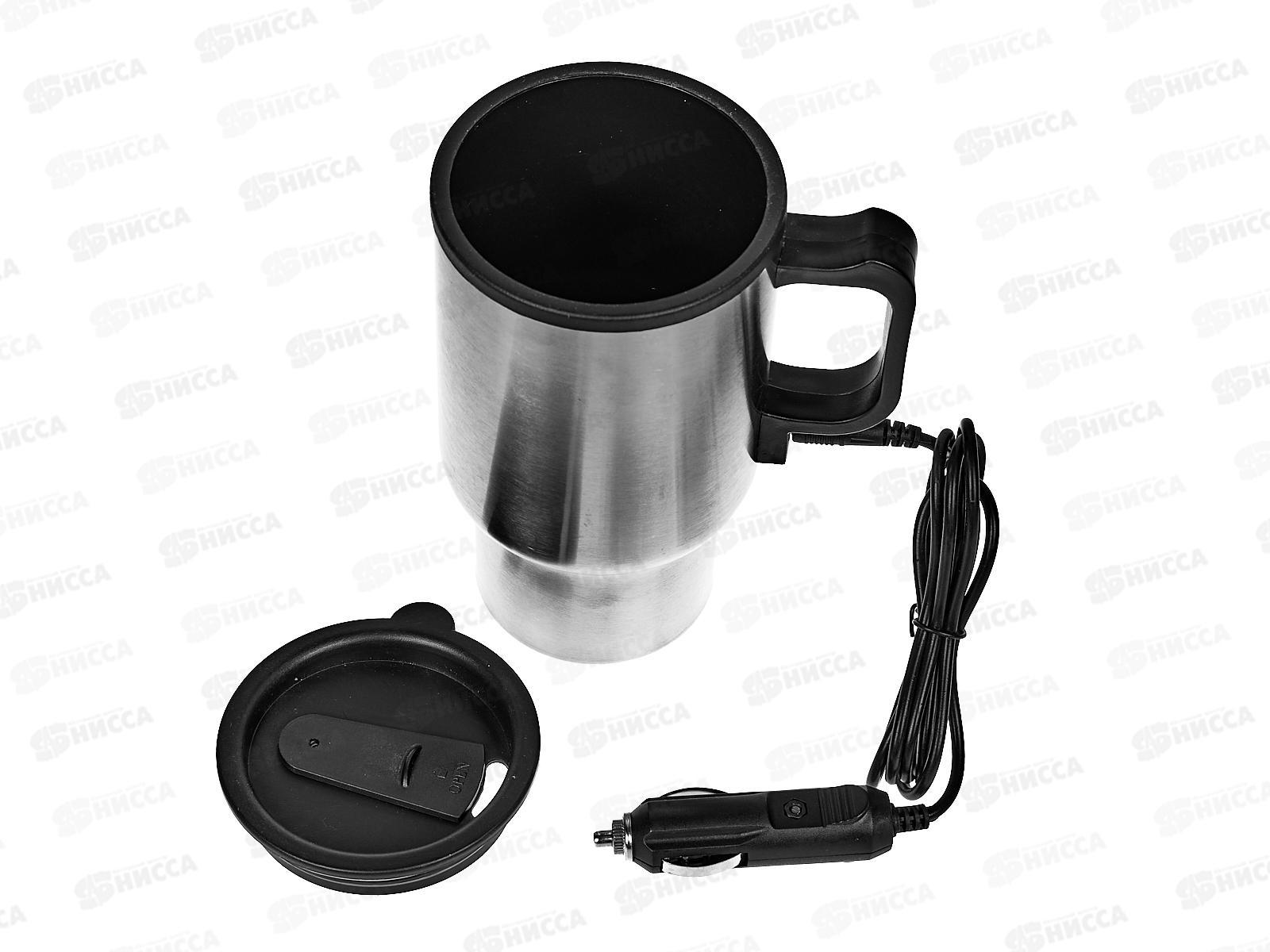 Автокружка &quotСледопыт&quot с подогревом от прикуривателя, пласт. колба