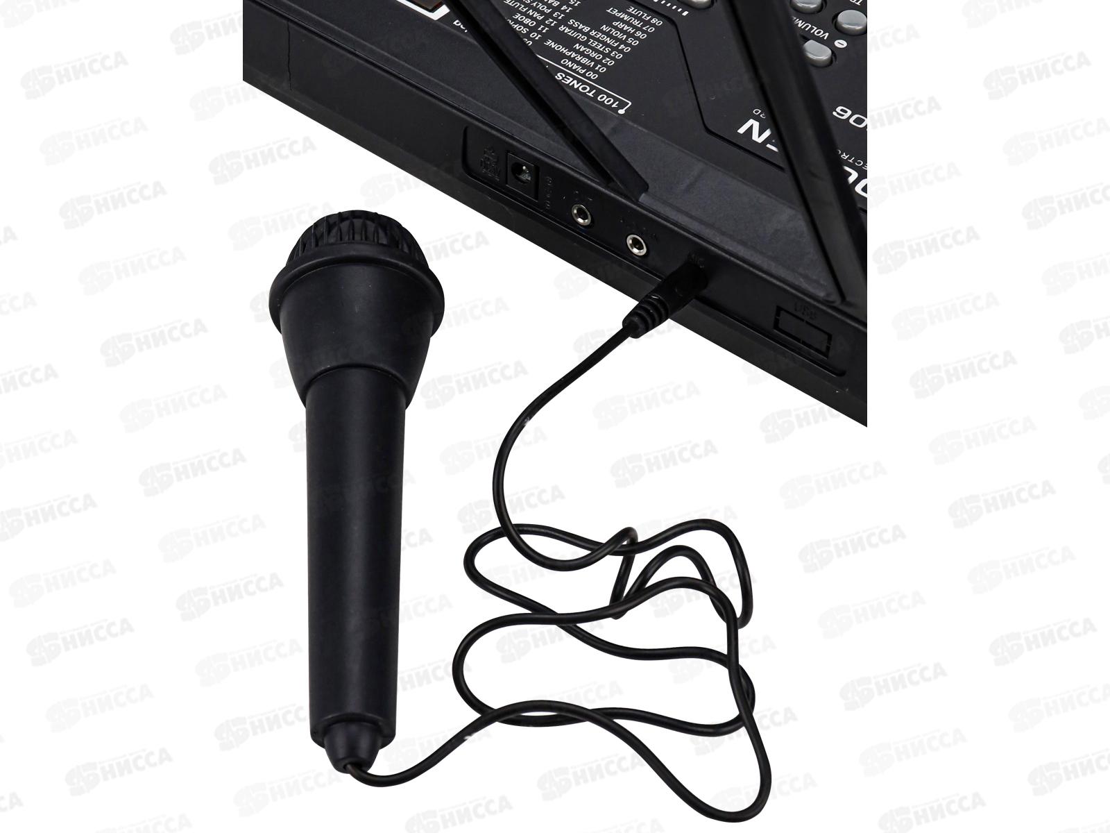 Синтезатор 2296845 (микрофон, USB) в коробке 70*20*6см