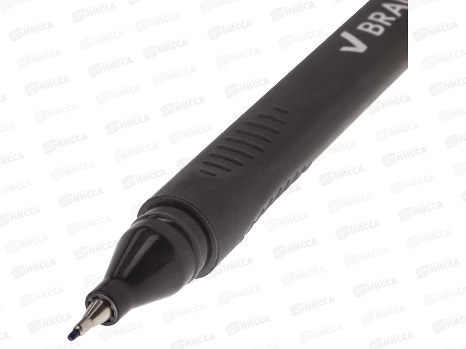 Ручка капиллярная (линер) BRAUBERG-Carbon,синяя,141522 *12/144