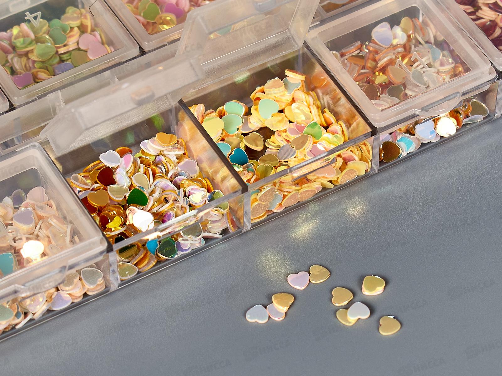 Набор конфетти декоративный12цв. М-10035*12