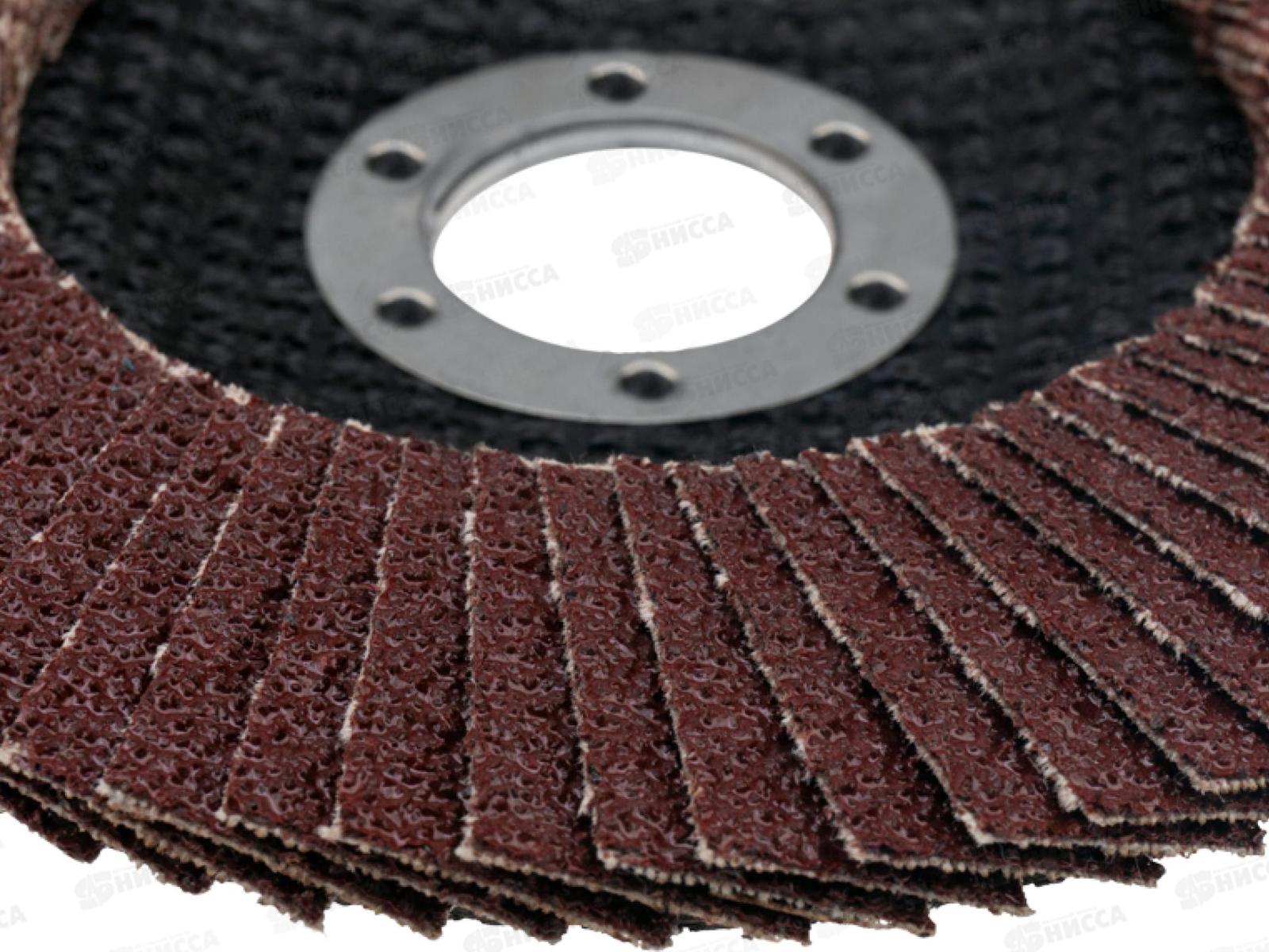 Круг лепестковый торцевой Р 60, 125х22,2мм Kranz, KR-90-0013