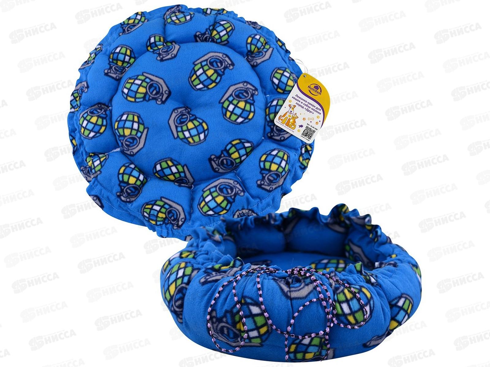 Лежанка-кокон  для кошек и собак мелких пород Друг VL40-200 *6