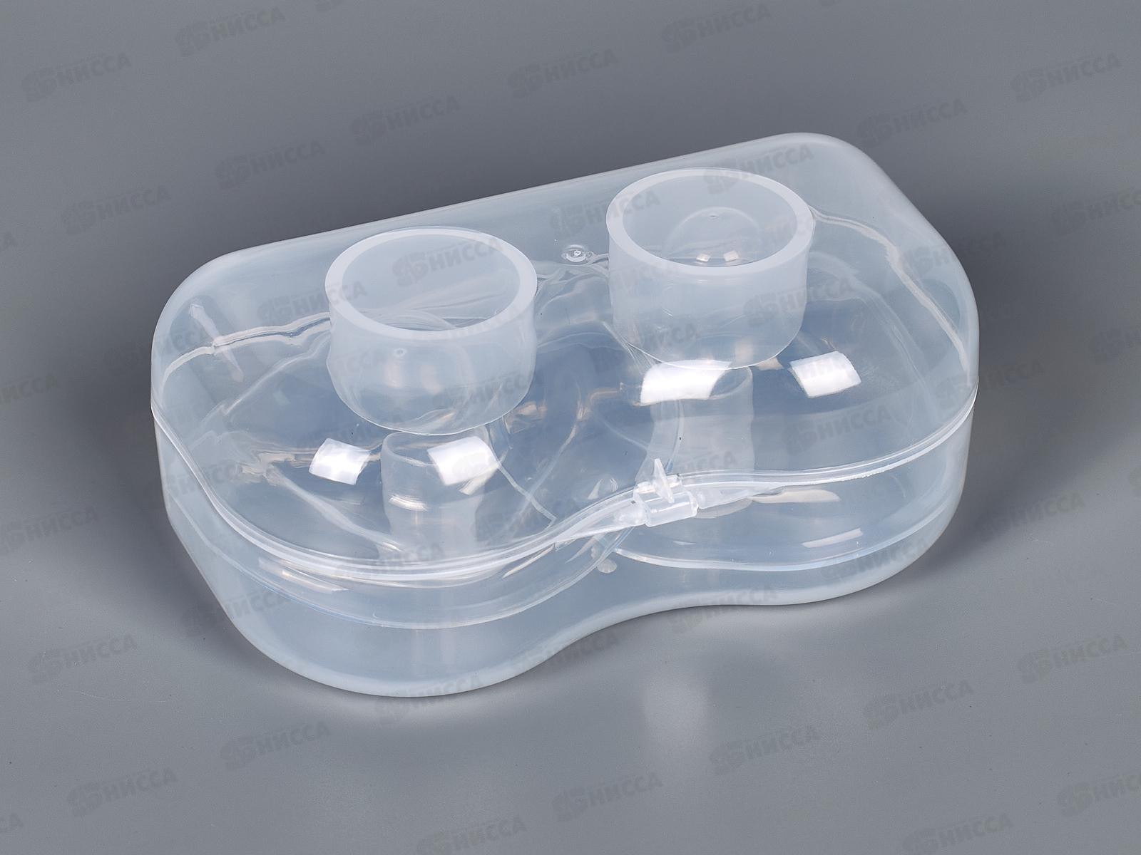 Накладки на грудь силиконовый  2шт в коробочке арт 1819