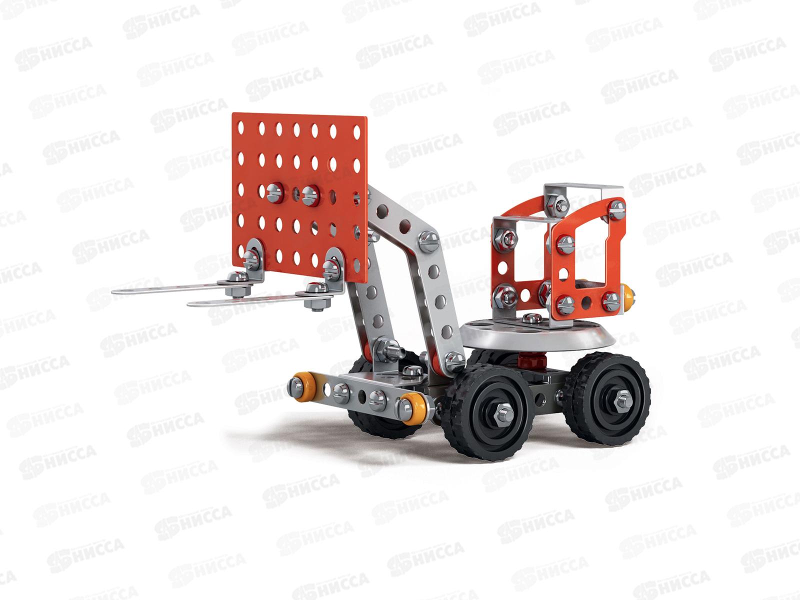 Конструктор металлический. Строит. техника &quotПогрузчик&quot 02137  *22