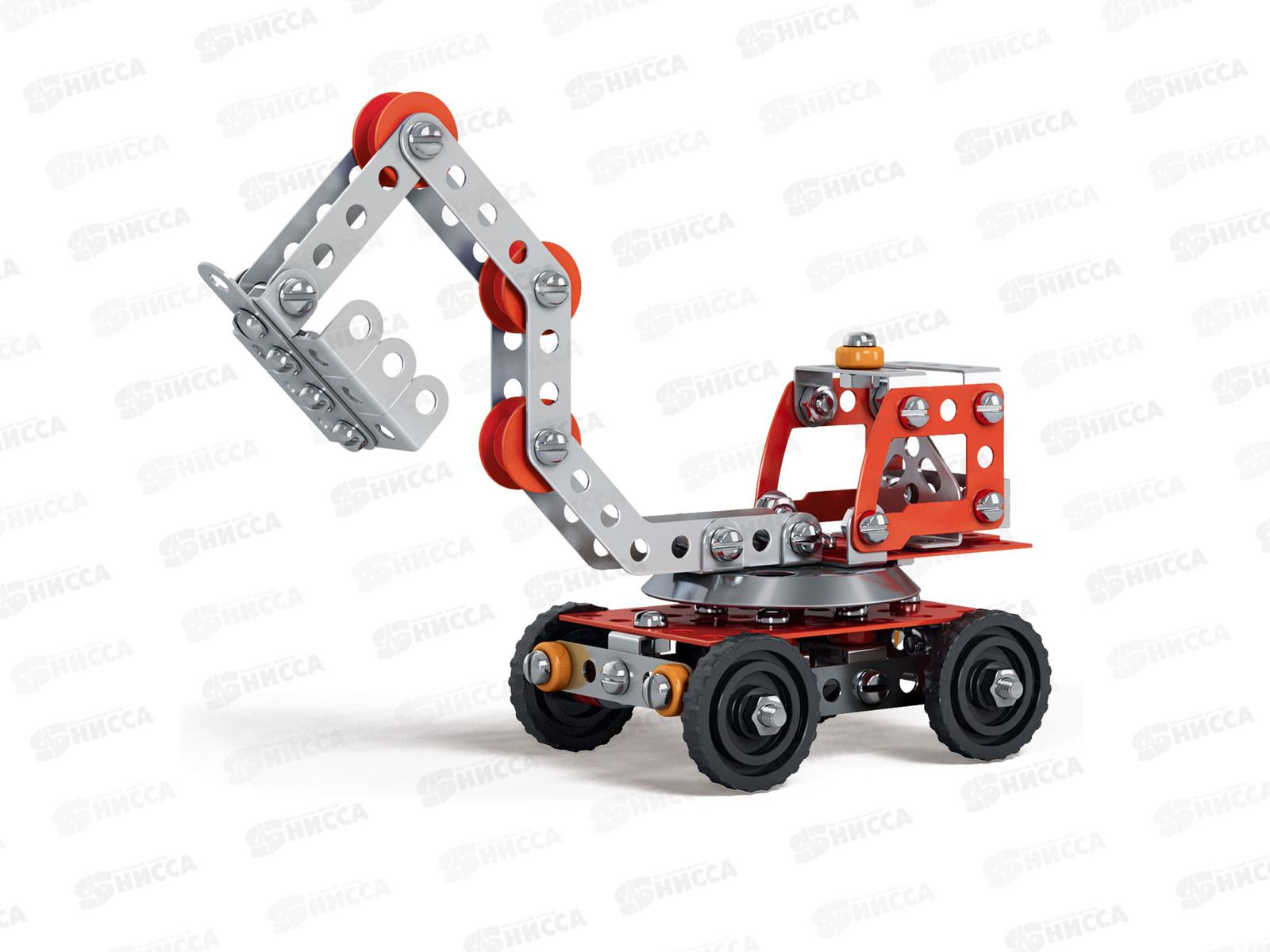 Конструктор металлический. Строит. техника &quotЭкскаватор&quot 02138  *22