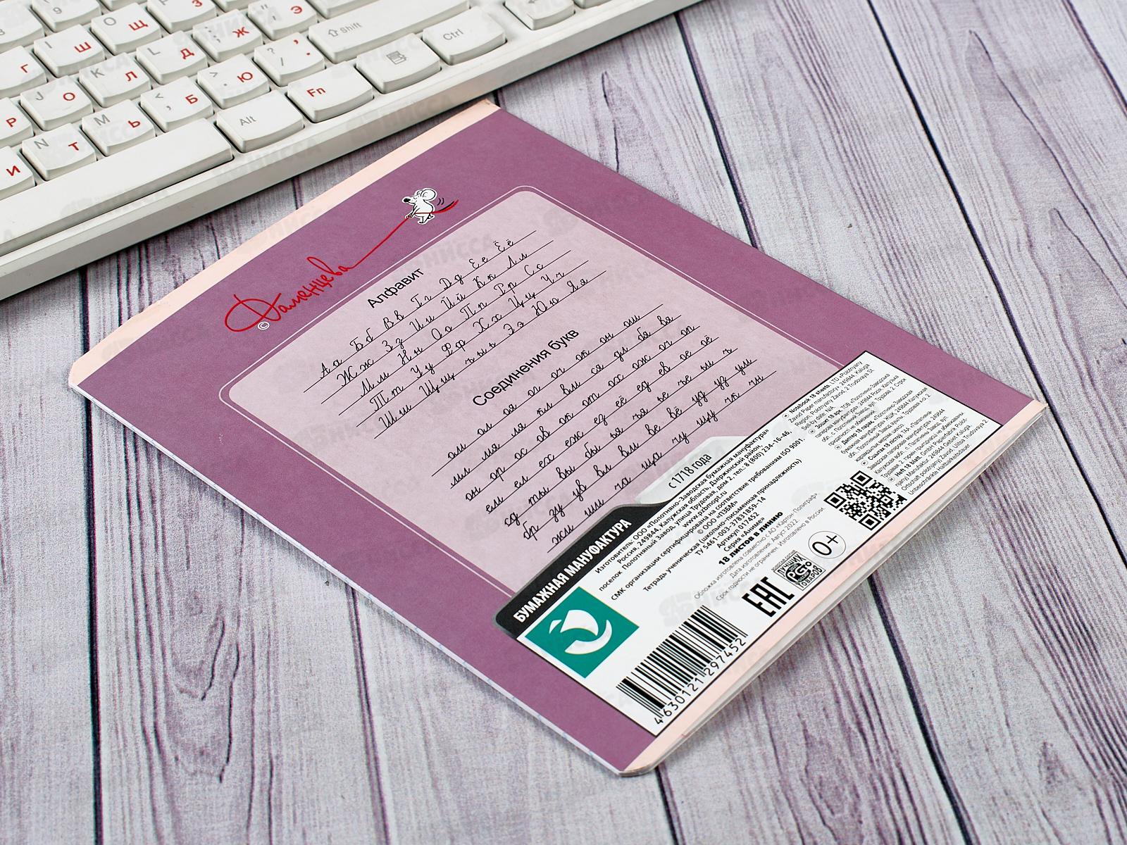 Тетрадь 18листов линия ПЗБМ Аниме 017452 *20/100