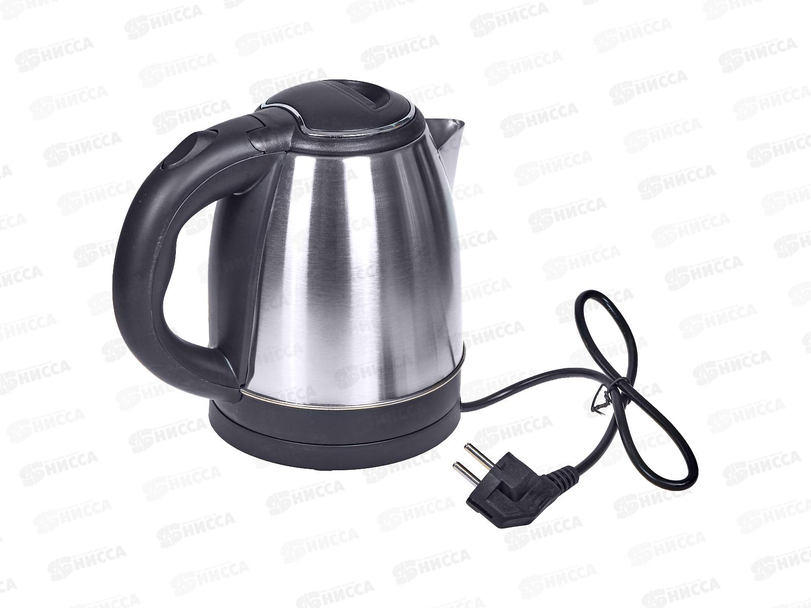 Чайник электрический SA-2124 (1,2) нержавеющая сталь д