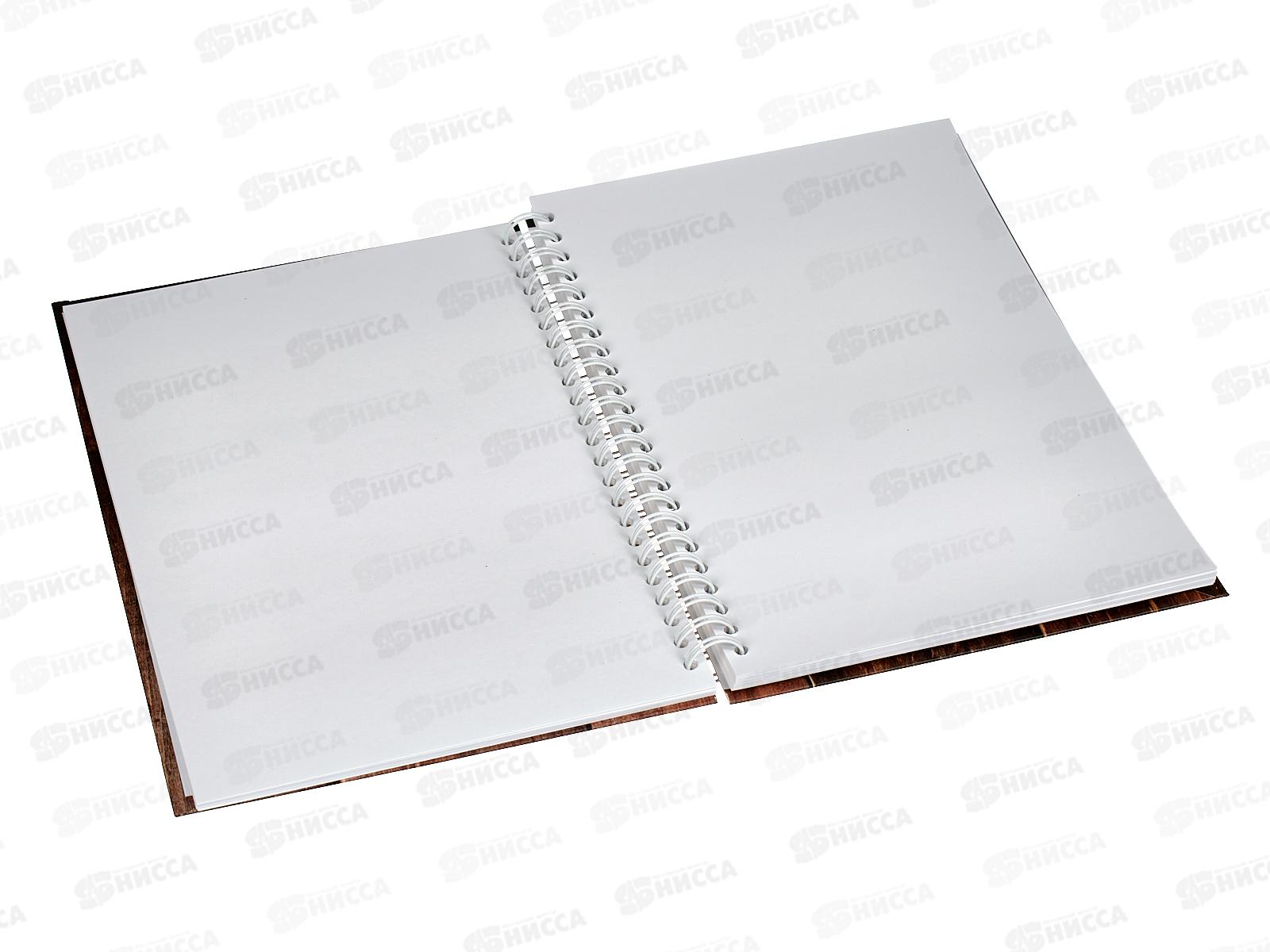 Блокнот для зарисовок ПЛН 60л А5 Wooden, жесткая обложка, 2927 *10