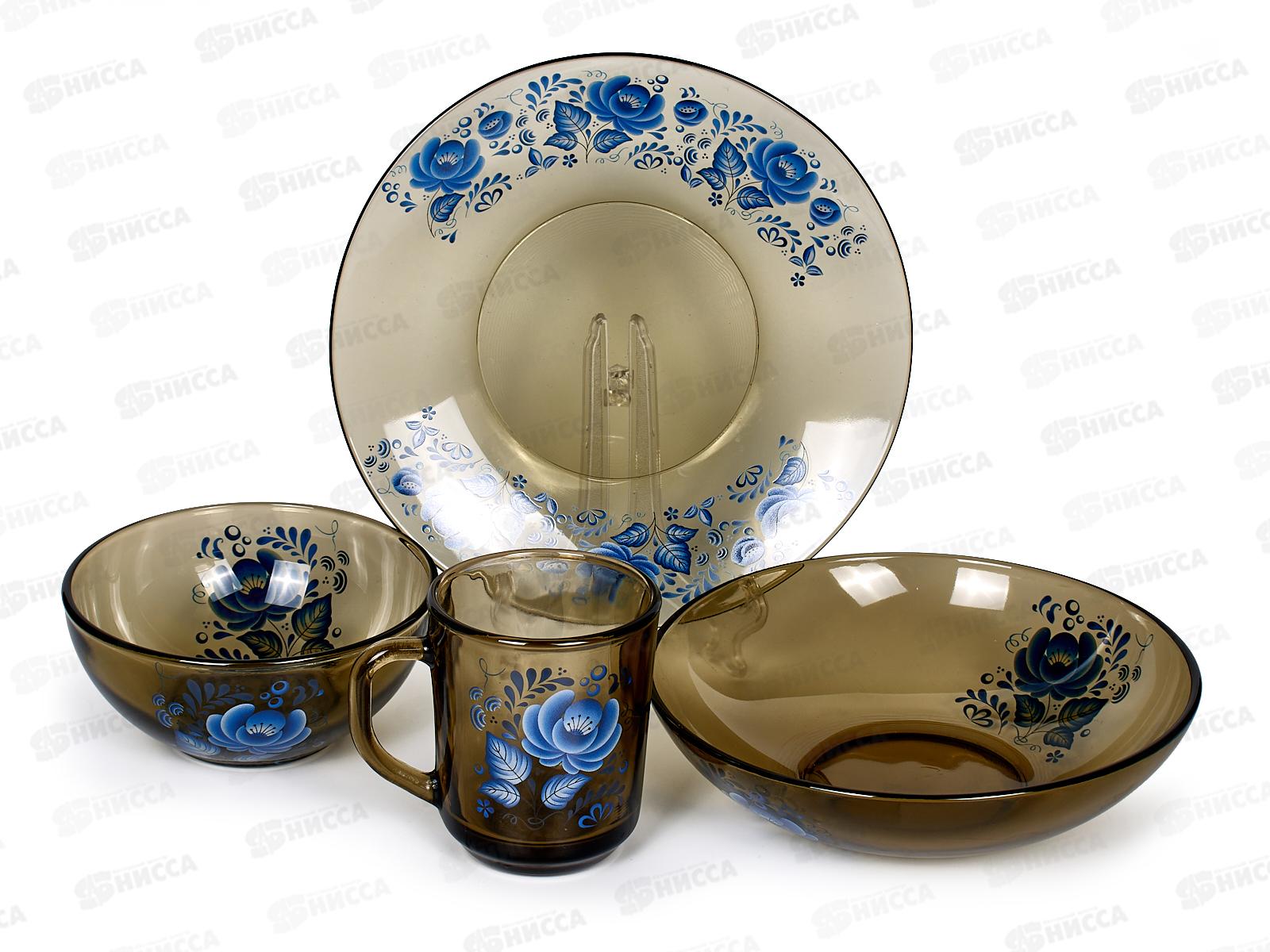 Набор столовый 24пр &quotГжель&quot дымка 62150 *1