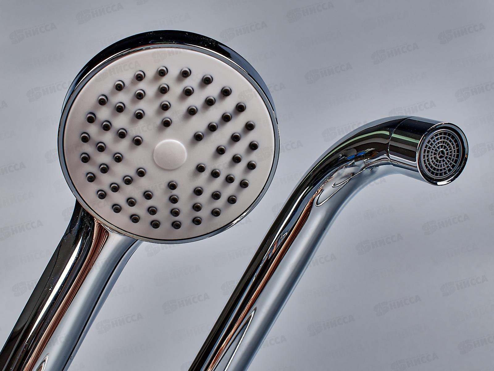 Смеситель для ванны длинный излив переключатель в корпусе, E26024  *10