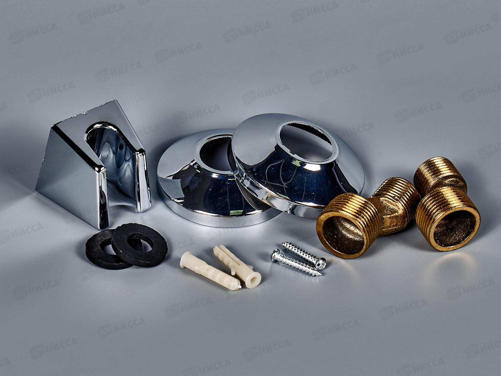 Смеситель для ванны короткий излив переключатель шток, E32001  *10