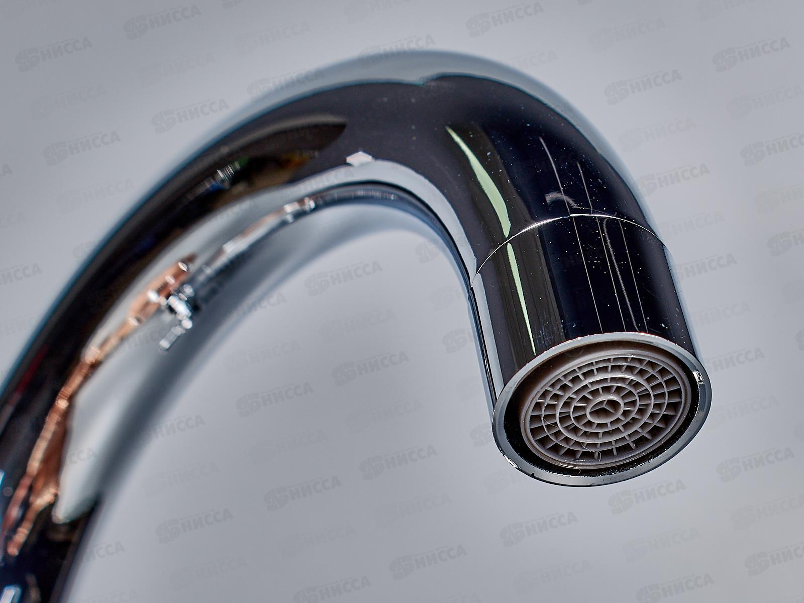 Смеситель для раковины с гайкой, хром, MN4524   *10