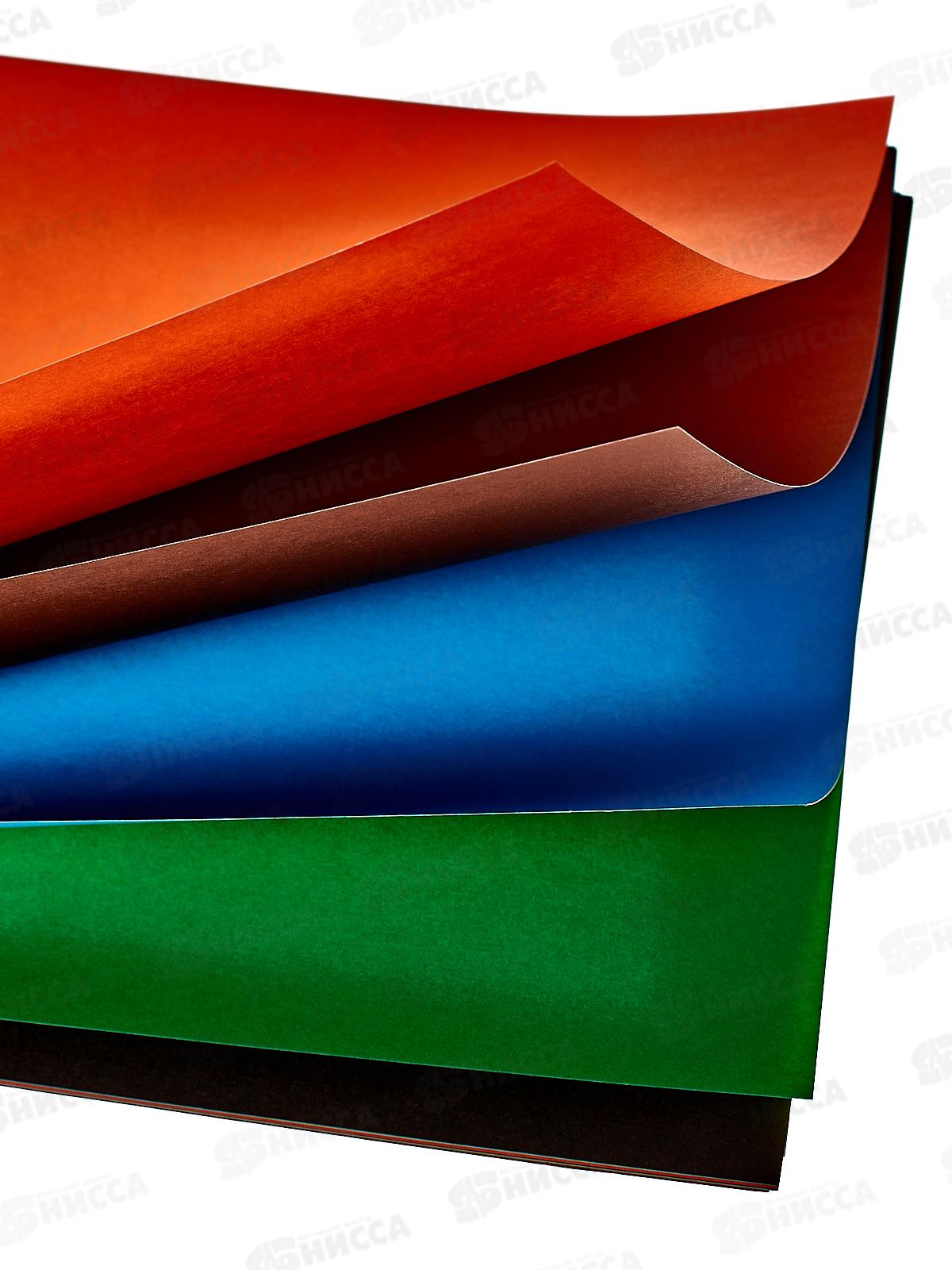 Цветная бумага  двусторонняя 24л  8цв А4 ЛХ Крабик, на гребне, ПО-6833 *30