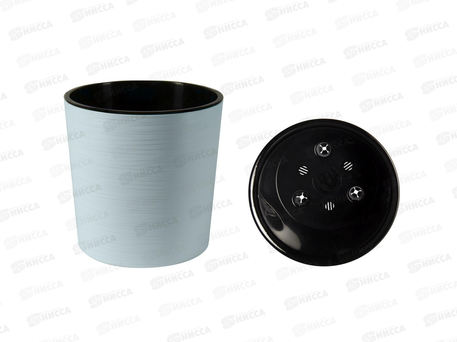 Горшок для цветов Вега 5,2л Мята (с вкладкой)  *8