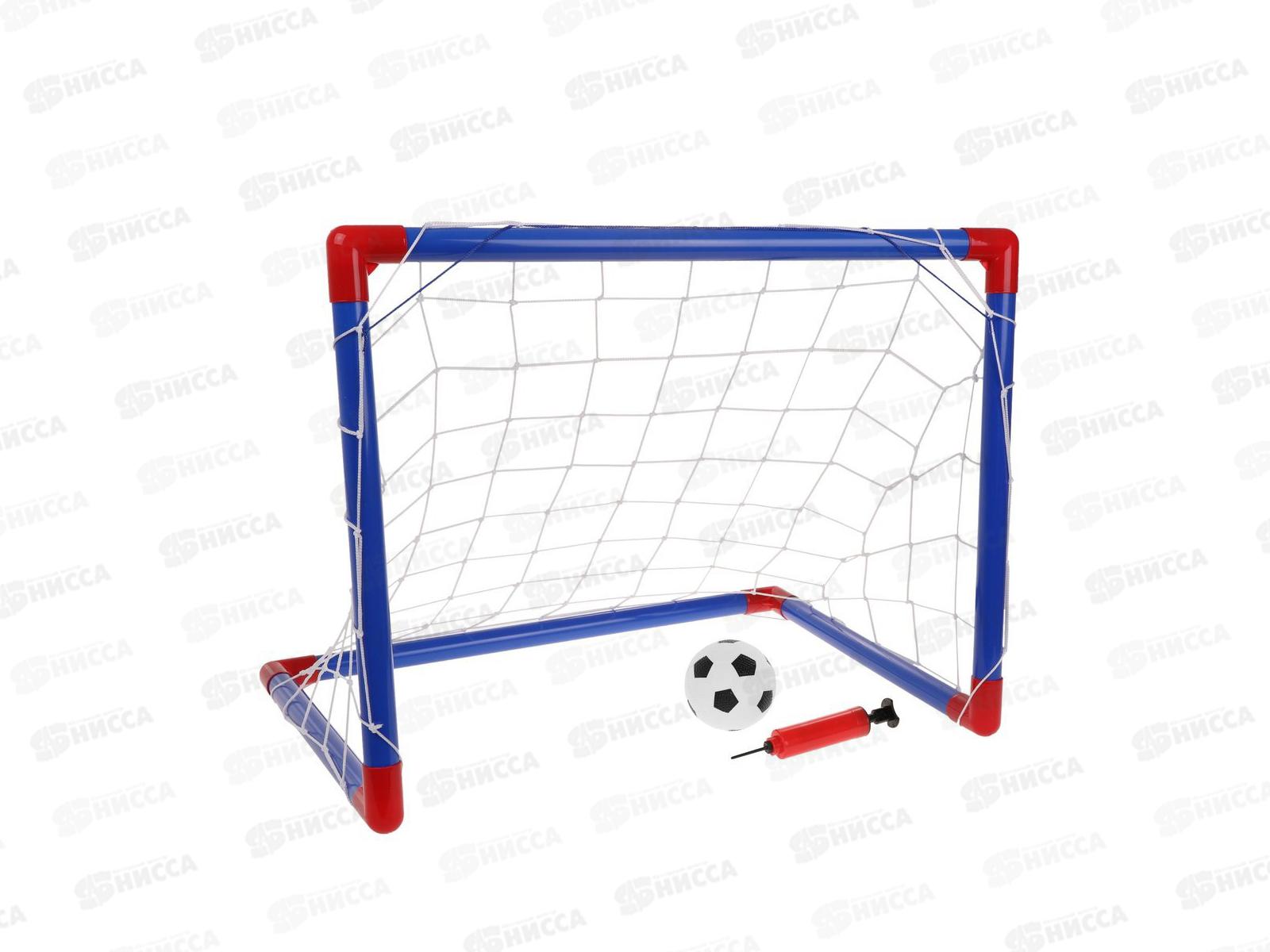Набор Футболиста, 56*43*43см, мяч, насос, ворота (7 дет) 80883, 646053