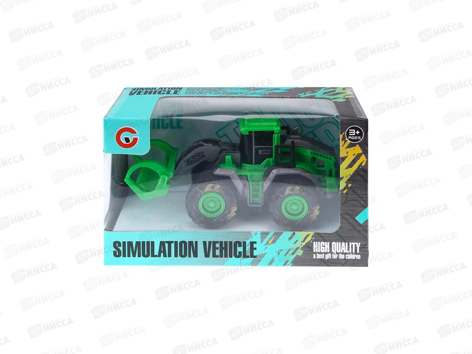 Машинка инерционная &quotМини бульдозер&quot 14х6,5х8,5см, 2231975 в коробке