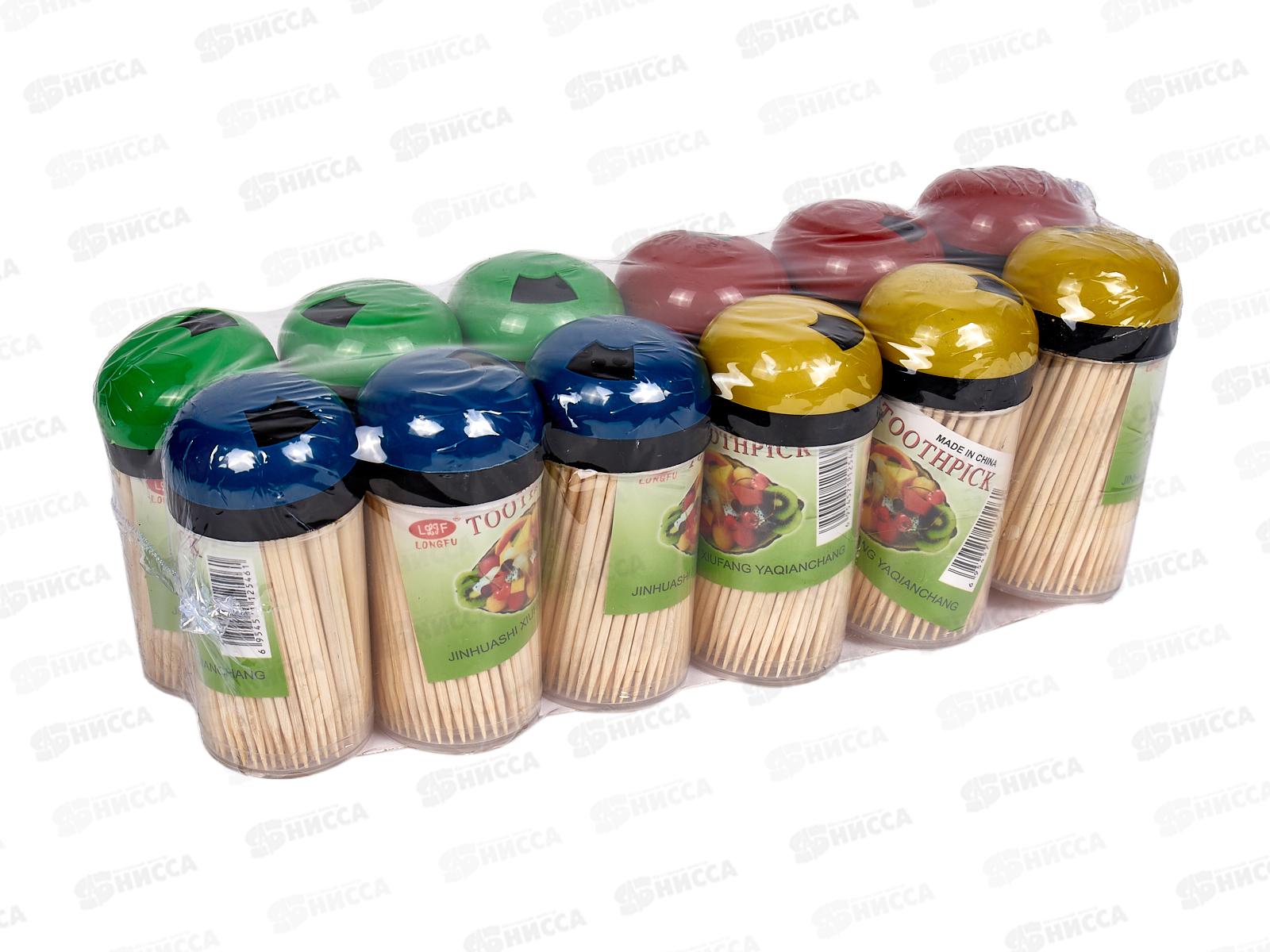 Зубочистки бамбук уп-200шт (020444) *12/600