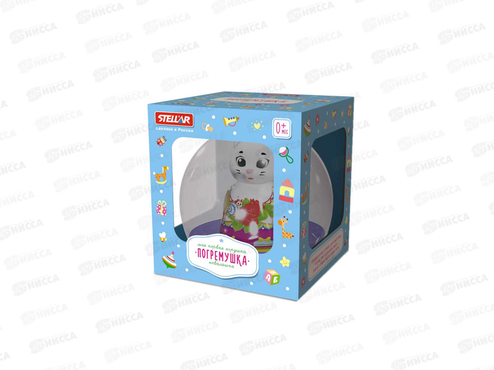 Погремушка Неваляшка &quotКошечка&quot 01591 в пакете  *9