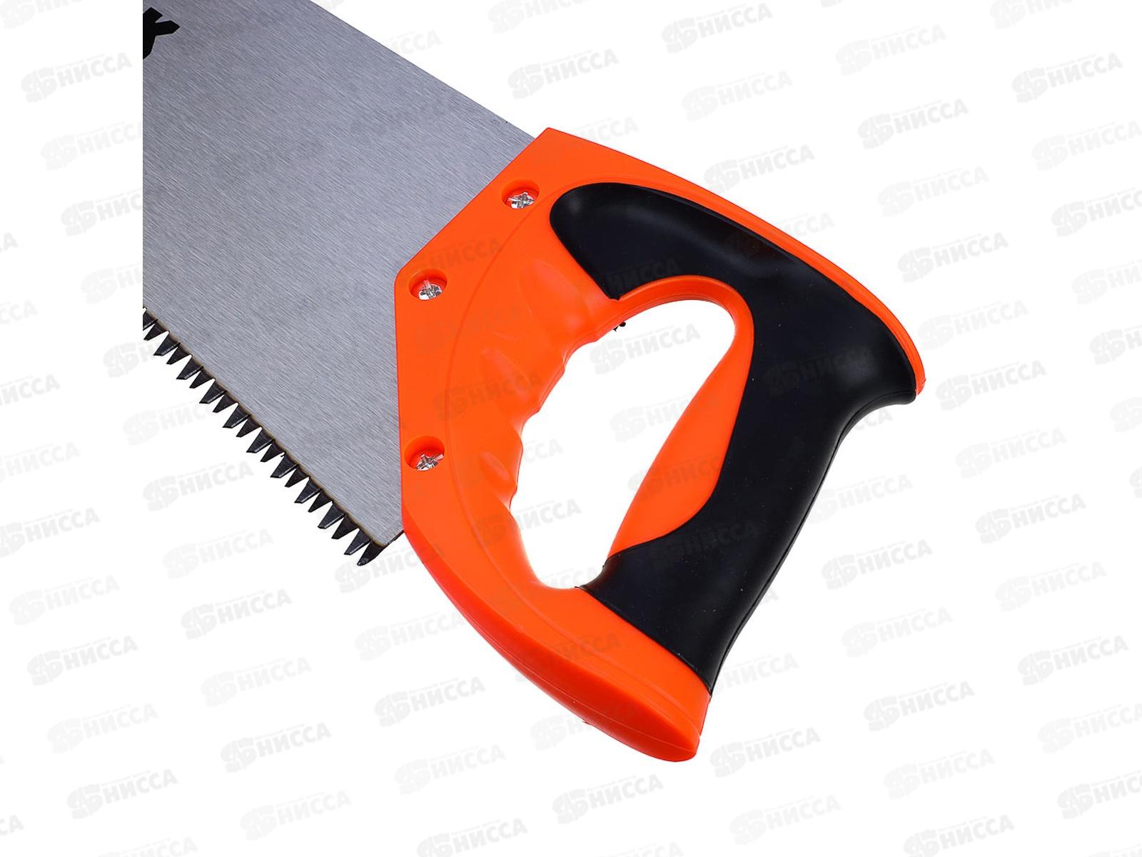 Ножовка по дереву &quotЕрмак&quot Средний зуб 3D 500мм 255-210 г