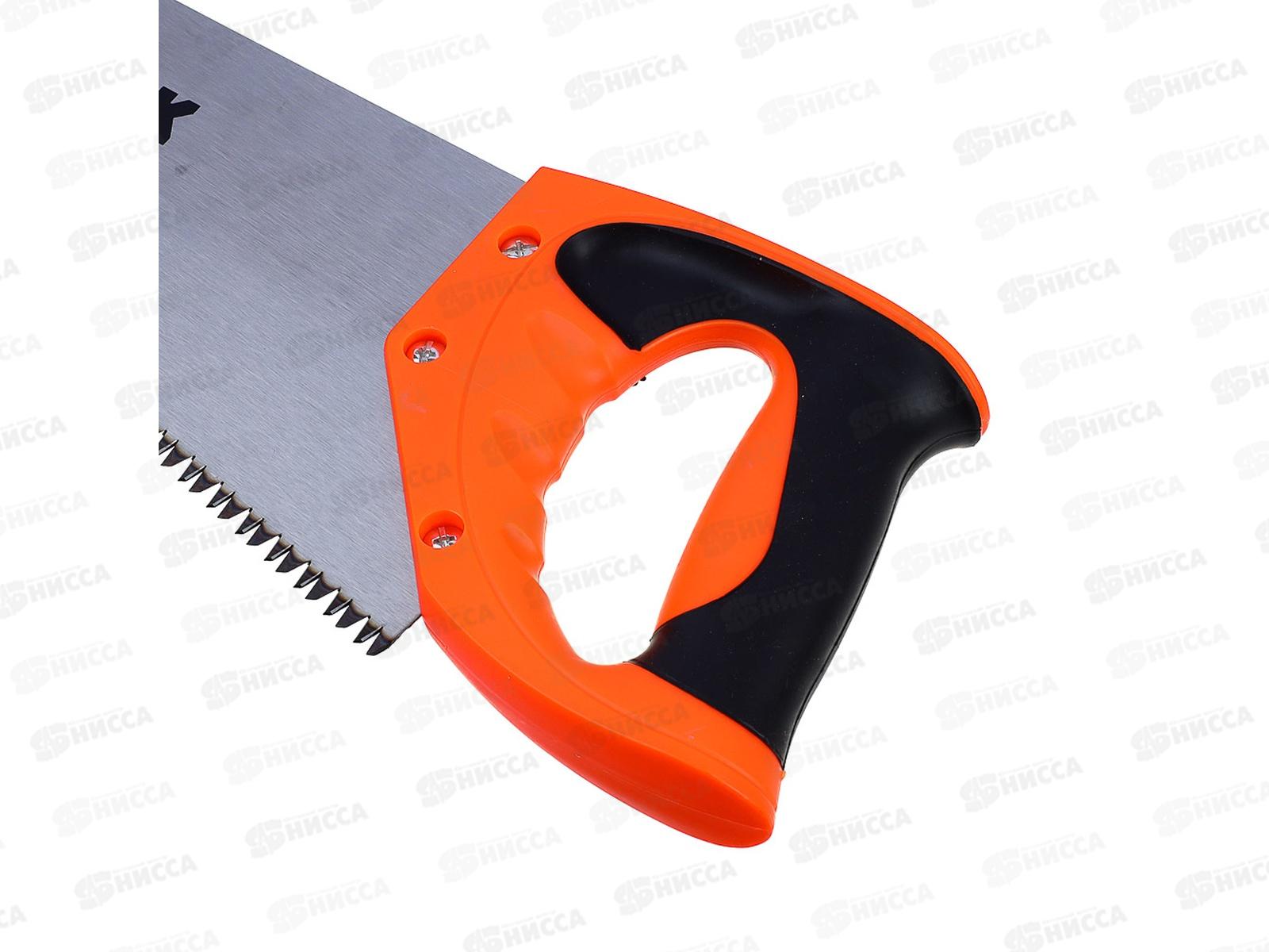 Ножовка по дереву &quotЕрмак&quot Средний зуб 3D 400мм 255-211 г