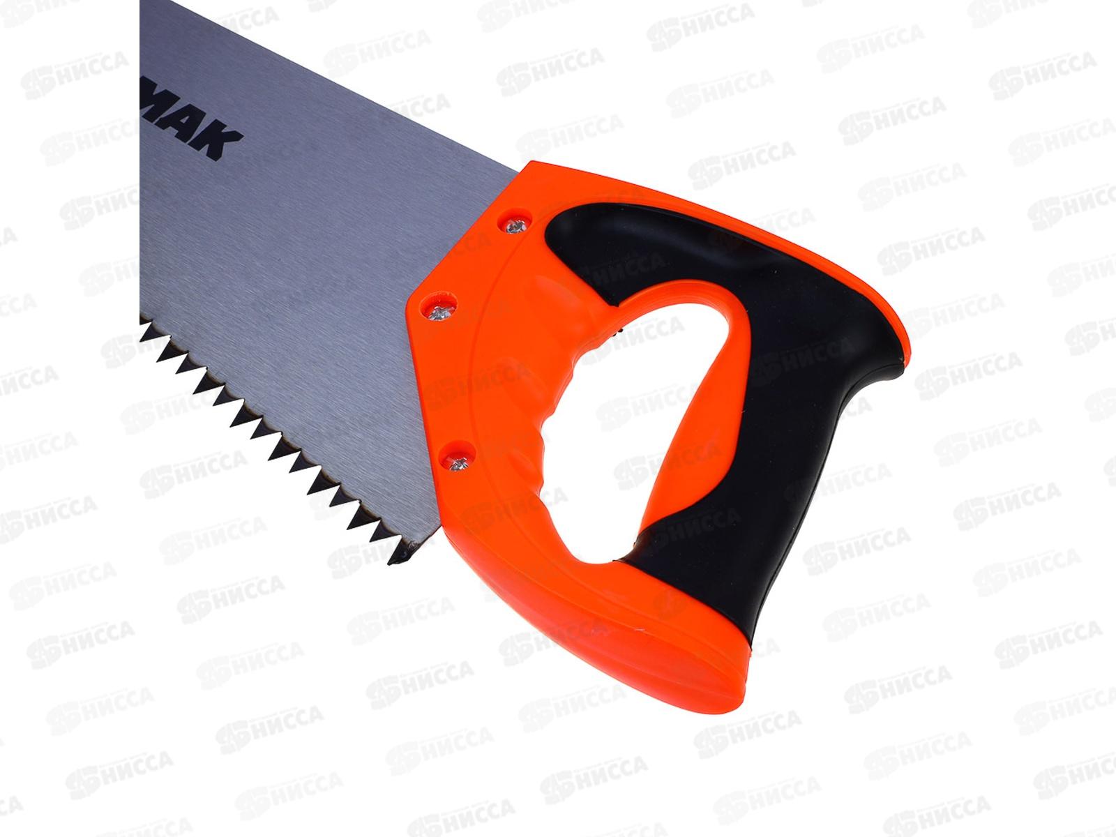 Ножовка по дереву &quotЕрмак&quot Быстрый рез 2D 450мм 255-215 г